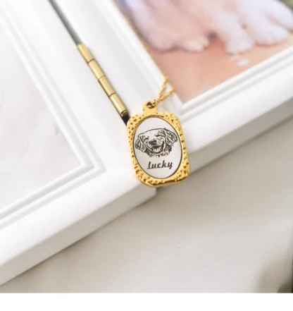 Custom Pet Memorial Necklace - Image 11