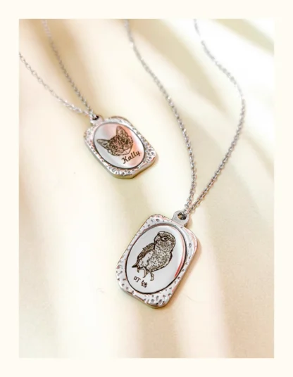 Custom Pet Memorial Necklace - Image 10