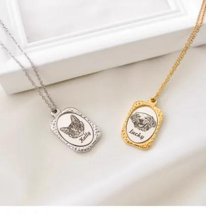 Custom Pet Memorial Necklace - Image 9