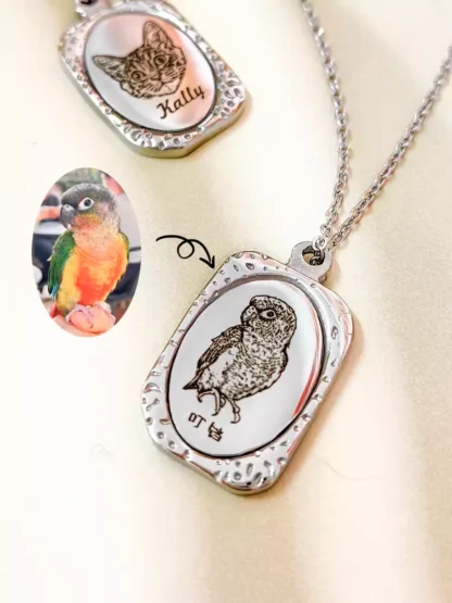 Custom Pet Memorial Necklace - Image 6