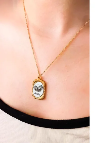 Custom Pet Memorial Necklace - Image 12
