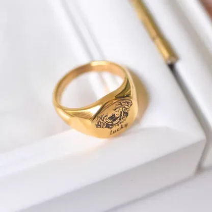 Personalized Custom Pet Face Ring - Image 4